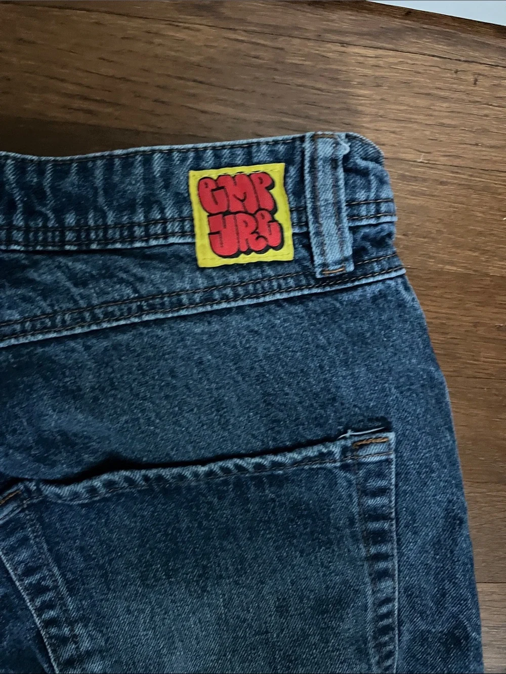 Empyre Relaxed Fit Jeans in Washed Blue